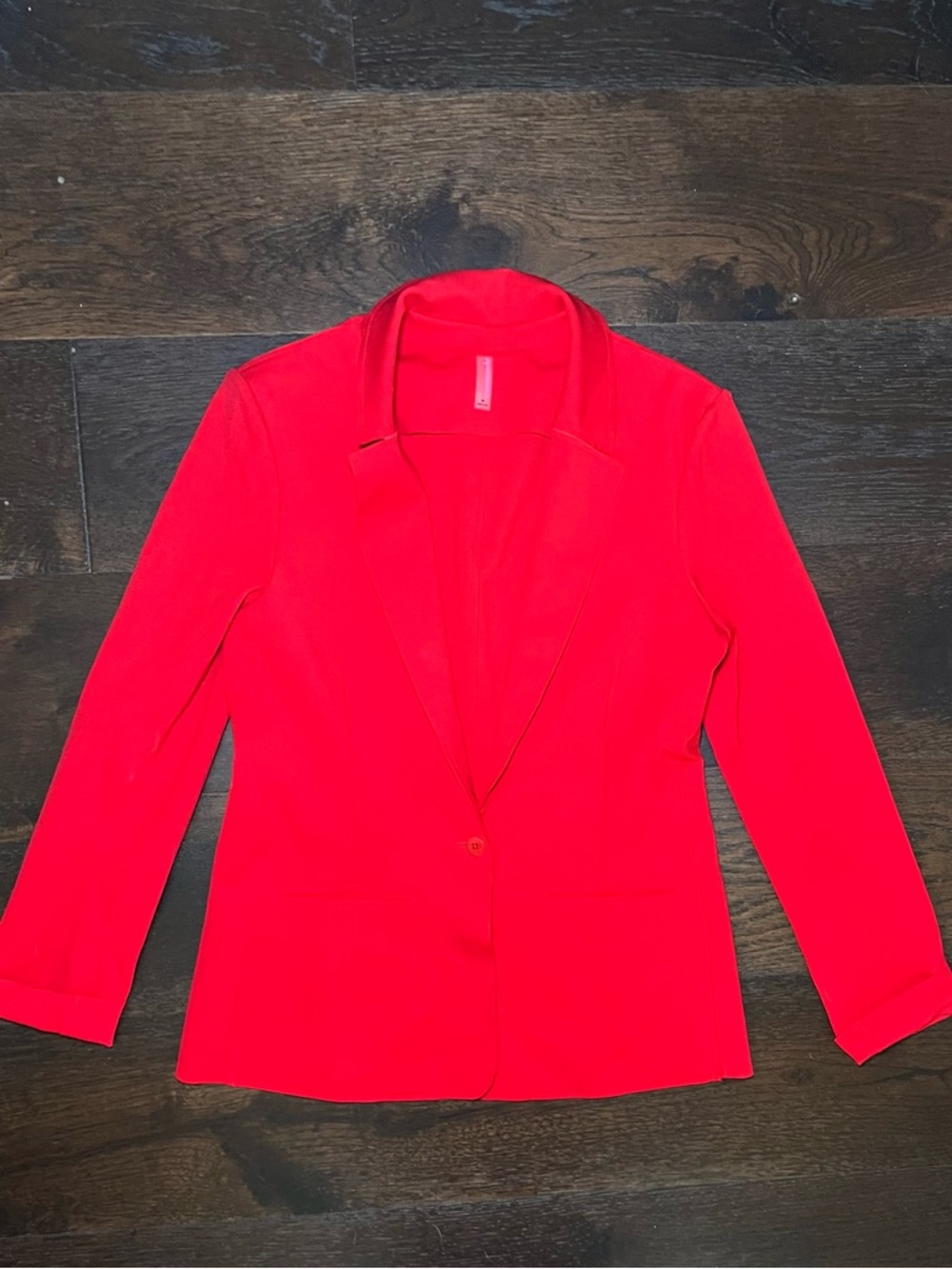 Women’s Red Tailored Blazer